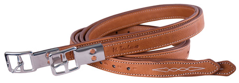 Marcel Toulouse Platinum Double Leather Stirrup Leathers