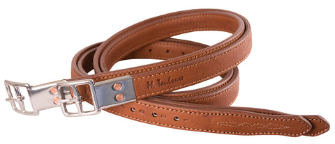 Marcel Toulouse Platinum Double Leather Stirrup Leathers