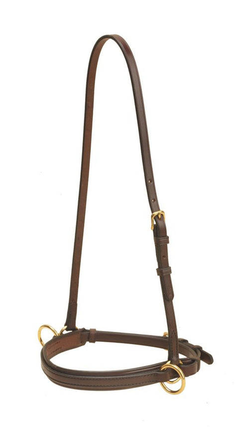Tory Leather Company Bridle Leather Lunge Caveson