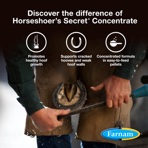 Farnam® Horseshoer’s Secret® Concentrate Pelleted Hoof Supplement