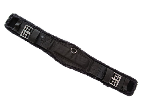 Flex Rider® Nonslip Neoprene Dressage Girth with Black Fleece Edge