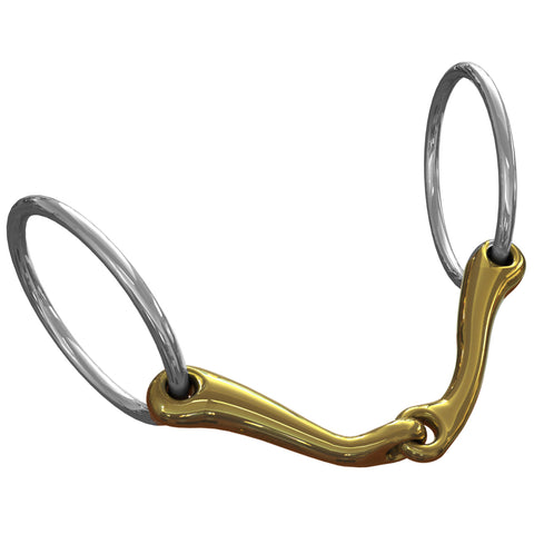 Neue Schule Demi Anky Loose Ring Bit - 16 mm mouth; 70 mm rings