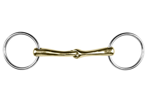 Marcel Toulouse Demi Anky Curved Loose Ring Snaffle Bit
