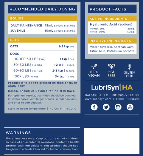 LubriSyn HA Joint Formula