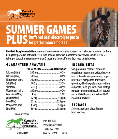 Summer Games Plus Electrolyte Paste