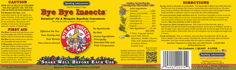 Bye Bye Insects™ Fly & Mosquito Repellent