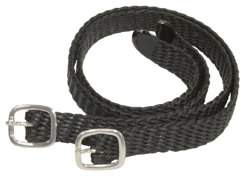Herm Sprenger® Braided Nylon Spur Strap with Silver Buckle