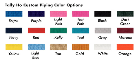 Tally Ho Optional Piping
