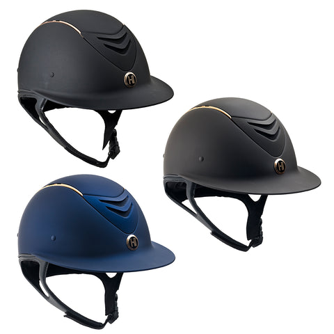 One K™ Defender Avance Rose Gold Wide Brim Helmet