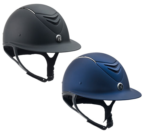 One K™ Defender Avance Wide Brim Chrome Stripe Riding Helmet**