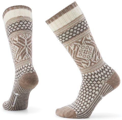 Smartwool® Ladies’ Everyday Popcorn Snowflake Pattern Crew Socks