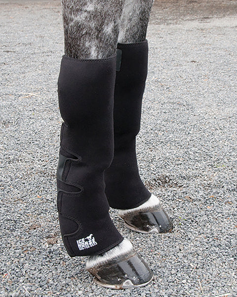 Ice Horse® Full Hind Leg Wrap Pair with Suspender Strap