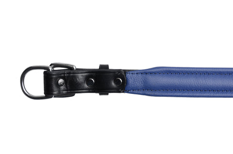 Perri’s® Padded Leather Nameplate Dog Collar