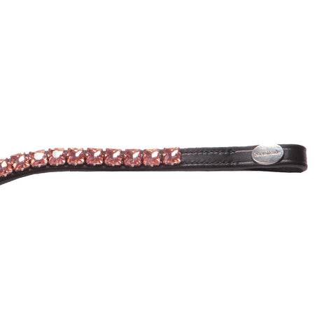 Kavalkade Square Rose Crystal Browband