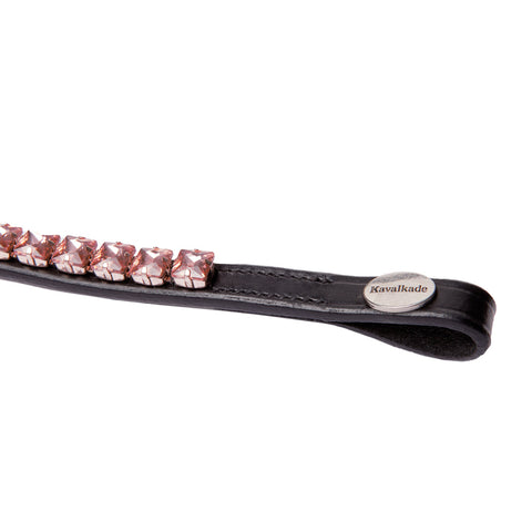 Kavalkade Square Rose Crystal Browband