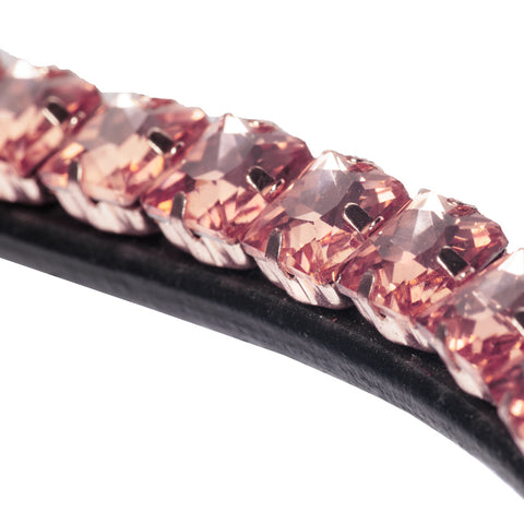 Kavalkade Square Rose Crystal Browband