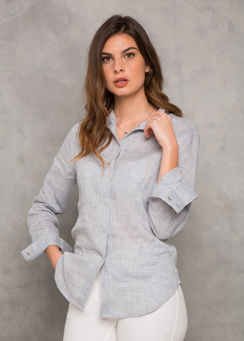 AA® Ladies’ 300 Linen Long Sleeve Shirt
