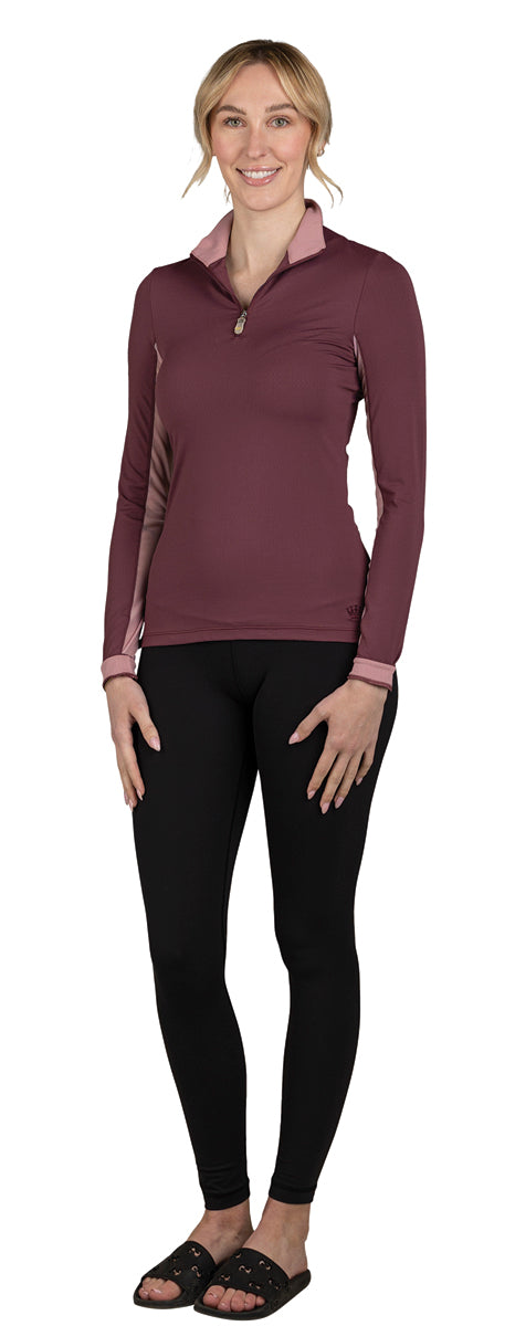 Kastel Denmark Ladies’ Torance Solid Long Sleeve Shirt