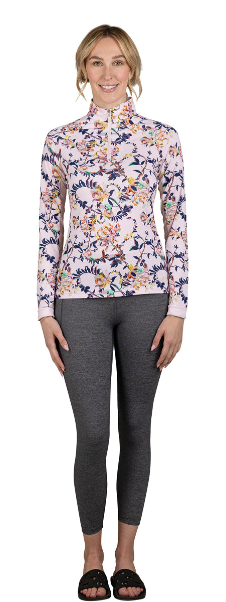 Kastel Denmark Ladies’ Gene Paintbrush Floral Long Sleeve Shirt