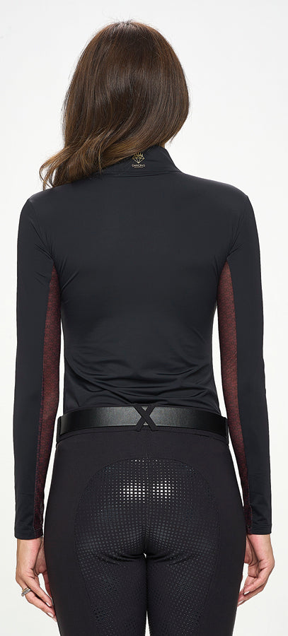 Dancing Equestrian Ladies’ Signature Mesh Long Sleeve Shirt