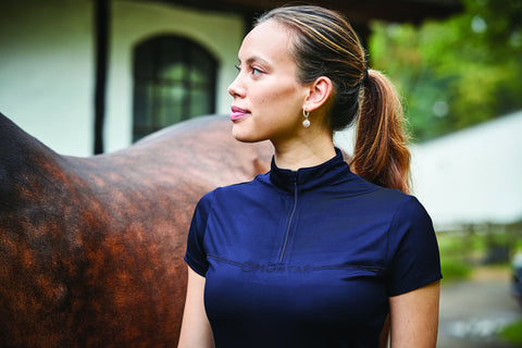 Montar Ladies’ MoAviana Crystal Short Sleeve Shirt