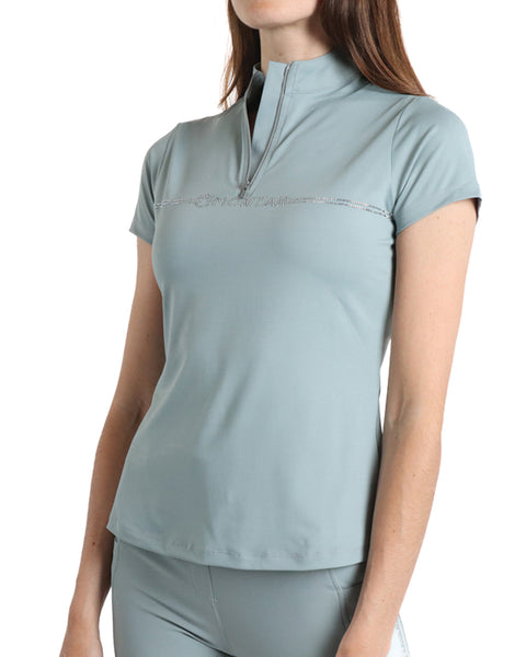 Montar Ladies’ MoAviana Crystal Short Sleeve Shirt