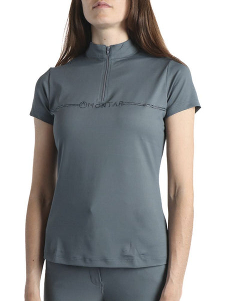 Montar Ladies’ MoAviana Crystal Short Sleeve Shirt