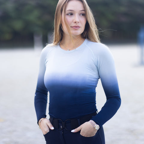 TKEQ Ladies’ Kennedy Seamless Long Sleeve Top 2.0