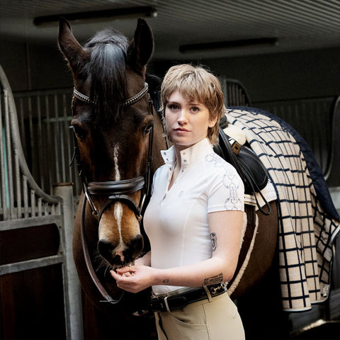 Tredstep Ireland™ Ladies’ Snaffle Short Sleeve Competition Shirt