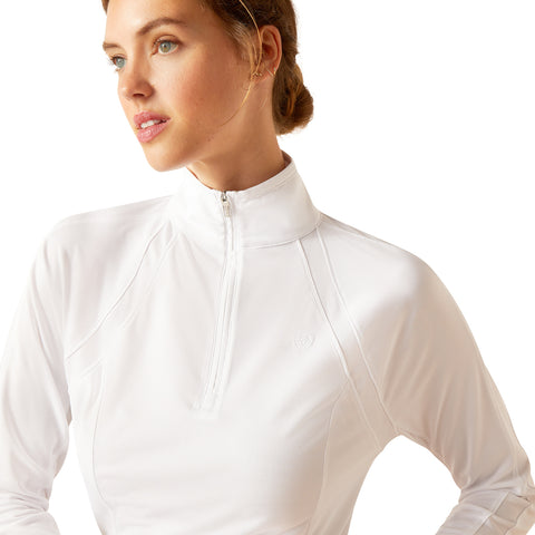 Ariat® Ladies’ Sunstopper Quarter-Zip Base Layer 3.0