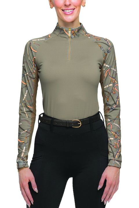 Kastel Denmark Ladies’ Betty Raglan Long Sleeve Shirt