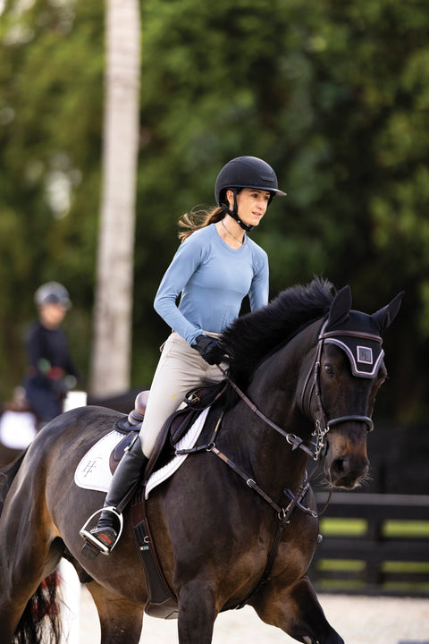 TKEQ Ladies’ Kennedy Seamless Long Sleeve Shirt 2.0