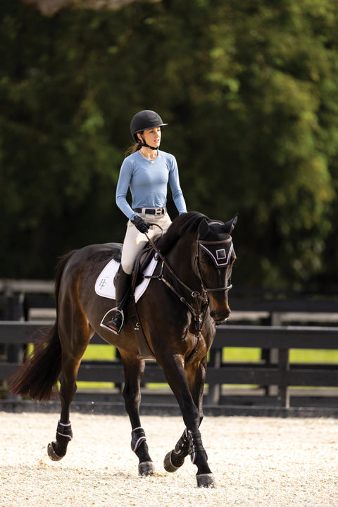 TKEQ Ladies’ Kennedy Seamless Long Sleeve Shirt 2.0