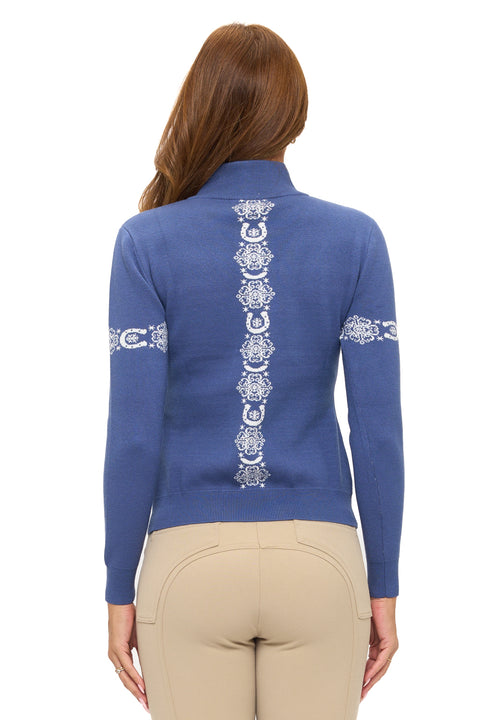 Dancing Equestrian Ladies’ "Snowflake" Sweater