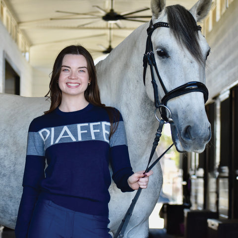 Dancing Equestrian Ladies’ "Piaffe" Sweater