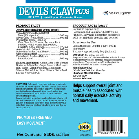 Devil's Claw Plus™ Pellets by SmartEquine™ - 5 lbs.
