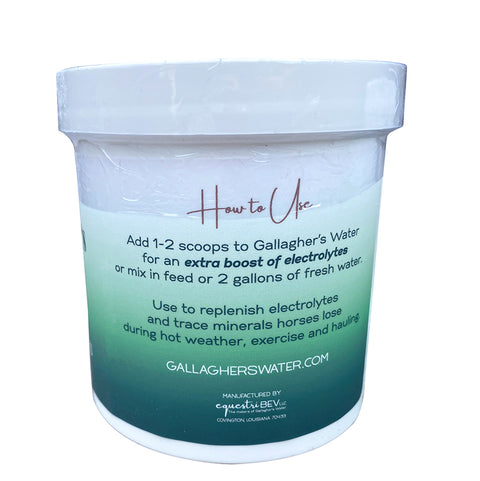 Gallagher’s Water™ Balanced Electrolytes & Trace Minerals