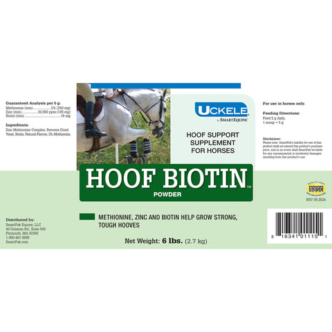 Uckele® by SmartPak® Hoof Biotin Powder - 6 lbs