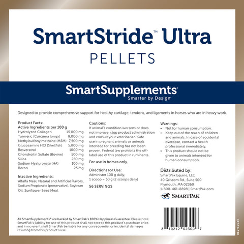 SmartEquine™ SmartStride™ Ultra Pellets - 12.4 lbs.