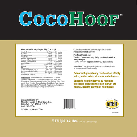 Uckele® by SmartPak® CocoHoof™ Pellets - 12 lbs