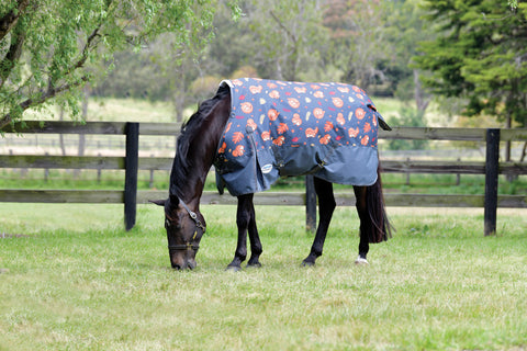 WeatherBeeta® ComFiTec™ Essential Standard Neck Medium-Weight Turnout Blanket