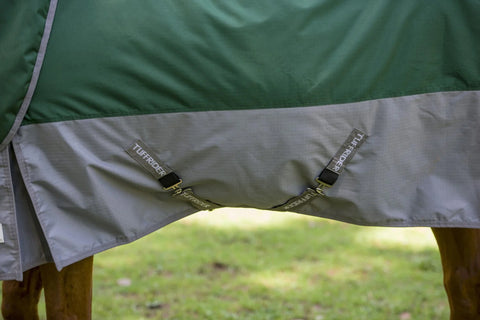 TuffRider® Mini 1200D Ripstop Medium-Weight Two-Tone Standard Neck Turnout Blanket