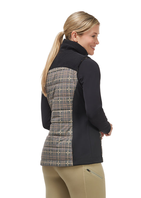 Kerrits® Ladies’ Bits of Plaid Quilted Vest