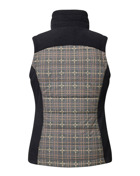 Kerrits® Ladies’ Bits of Plaid Quilted Vest