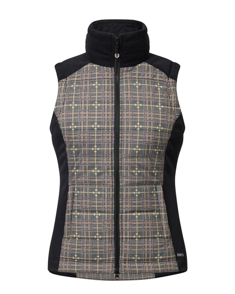 Kerrits® Ladies’ Bits of Plaid Quilted Vest