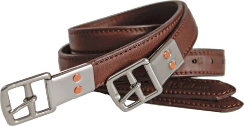 Marcel Toulouse European Style Double Leather Stirrup Leathers