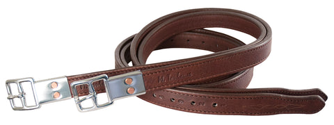 Marcel Toulouse Platinum Double Leather Stirrup Leathers