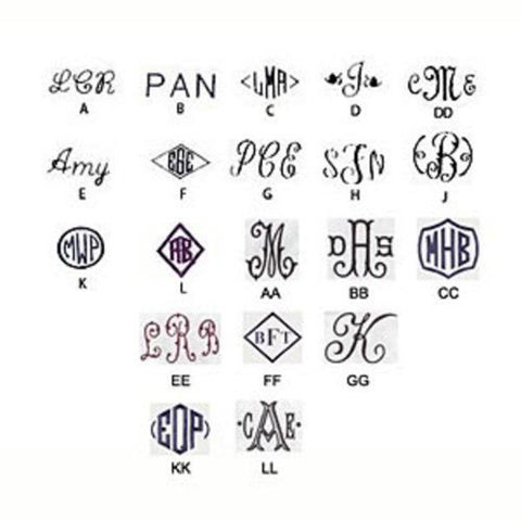 Monogram Your Wraps!