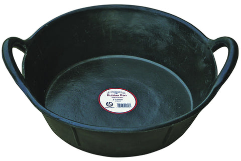 Double-Tuf Rubber Pan with Handles