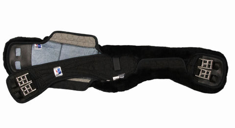 E.A. Mattes Crescent Short Girth with Detachable Cover